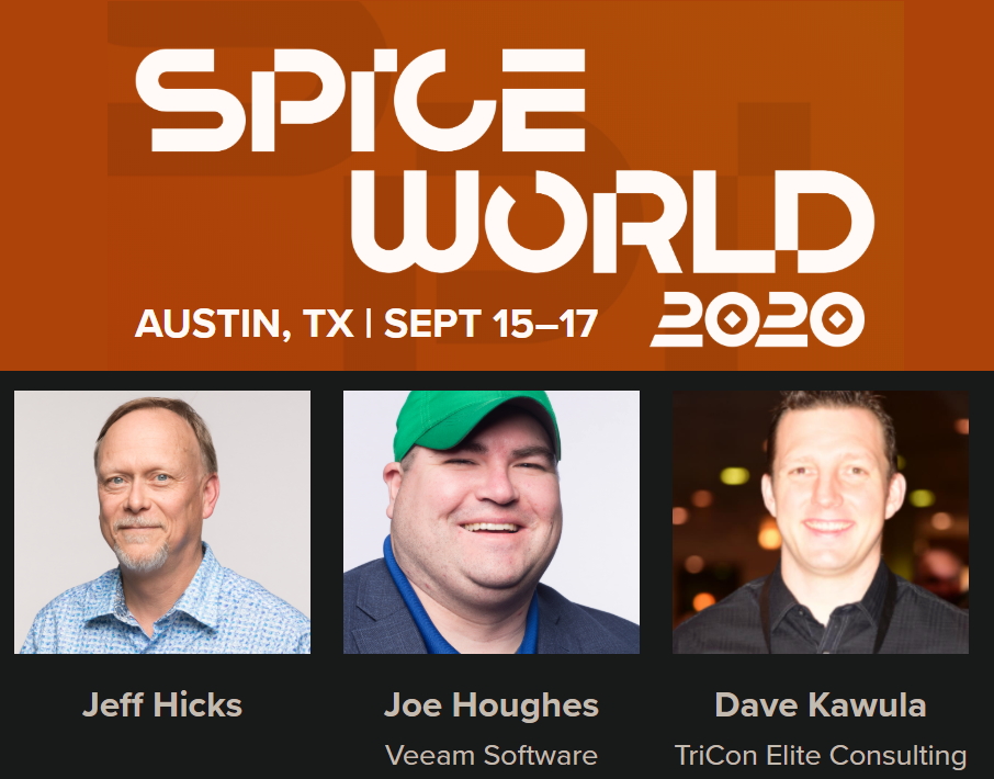 Joe Houghes at SpiceWorld 2019